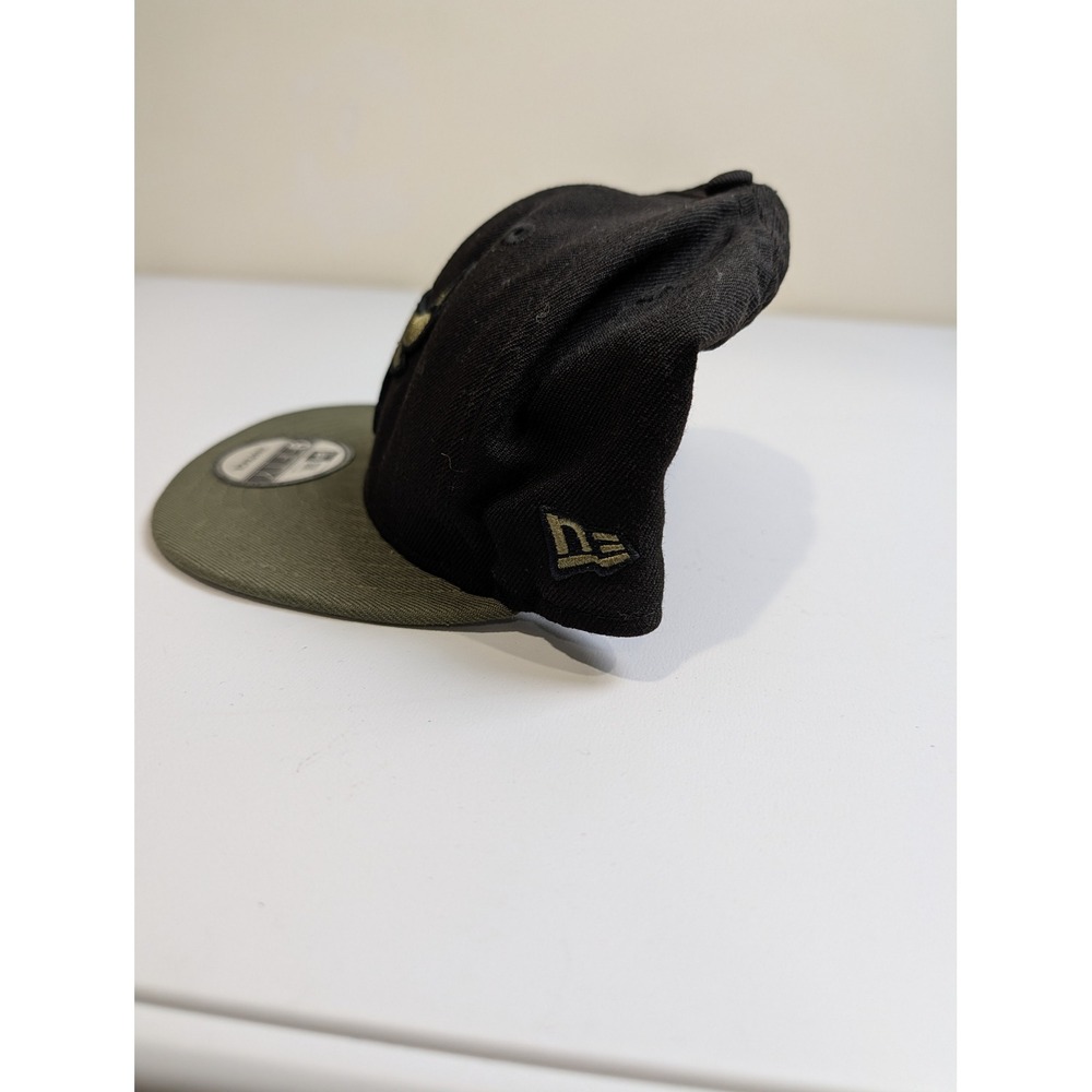 New Era Chicago Bulls Hat Mens OSFA Black Wool Gold 6x Champions 9FIFTY Snapback - Picture 2 of 6